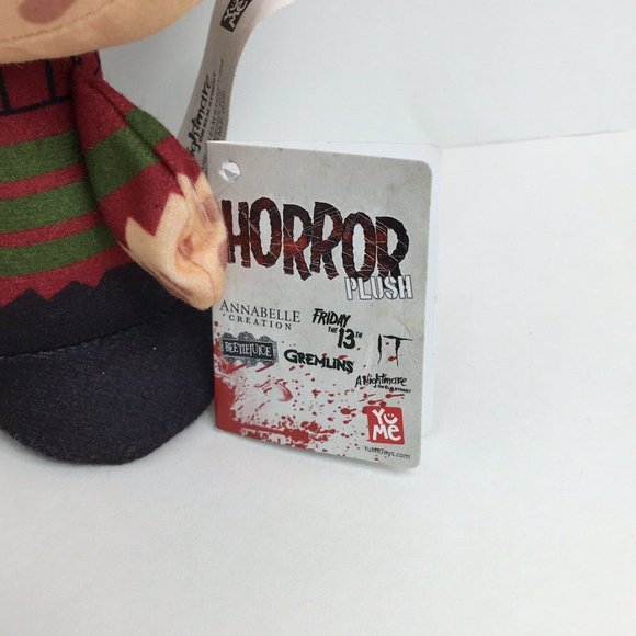 Freddy Krueger Horror Plush Nightmare On Elm Street Stuffed Animal Chibi YuMe - Picture 5 of 12